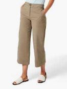 RRP £60 Lot To Contain Size 16 John Lewis And Partners Natural High Waisted Trousers 6.262 (