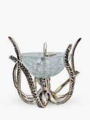 RRP £150 Boxed Culinary Concept Stainless Steel Octopus Bowl Holder 4898017 (Appraisals Available On