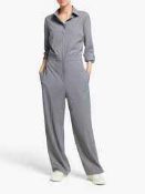 RRP £100 Lot To Contain Ladies Size 14 John Lewis And Partners Grey Flannel Jumpsuit 2.262 (