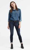 RRP £75 Lot To Contain Size 32 Regular Levi 711 Skinny Fit Premium Denim Jeans 2.262 (Appraisals