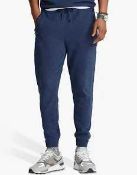 RRP £110 Pair Of Navy Blue Polo Ralph Lauren Jogging Bottoms 4899125 (Appraisals Available On