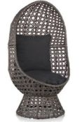 RRP £200 Boxed Swivel Cocoon Outdoor Garden Chair (Appraisals Available On Request) (Pictures For