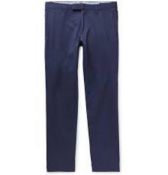 RRP £155 Pair Of Polo Hudson Stretch Fit Navy Blue Trousers In Size 32 Regular 4760122 (Appraisals