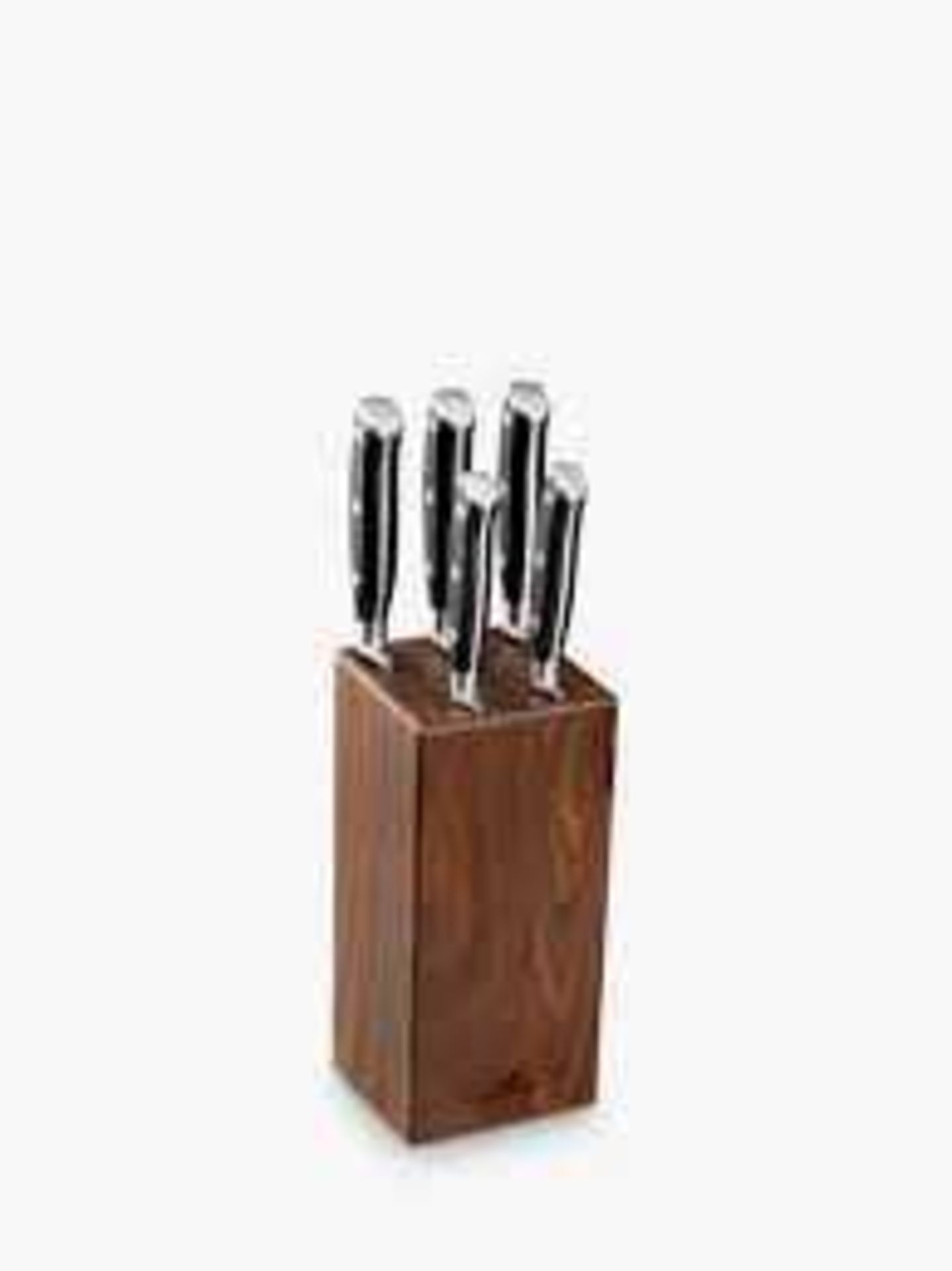 RRP £200 Boxed Sadetier International Tolede Wsis 6 Piece Knife Block And Knife Set 59479 (