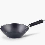 RRP £90 Lot To Contain 2 Assorted Ken Hon Non Stick Carbonate Steel Woks 1502187 1263786 (Appraisals