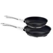 RRP £70 Lot To Contain 2 Assorted Circulon Mini Non Stick Frying Pan And Wok 664391 (Appraisals