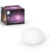 RRP £130 Boxed Phillips Hue White And Ambient Flourish Table Lamp 21.152 (Appraisals Available On