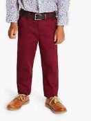 RRP £50 Aged 14 Heirloom Collection Burgundy Chino 6.262 (Appraisals Available On Request) (Pictures