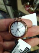 RRP £200 Ladies Citizen Rose Gold Bracelet Strap Oval Face Wristwatch 894.008 (Appraisals