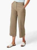 RRP £60 Lot To Contain Size 18 John Lewis And Partners Natural High Waisted Trousers 6.262 (