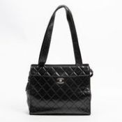 RRP £2,900 Chanel Vintage CC Front Pocket Tote Shoulder Bag Dark Brown - AAQ8392 - Grade A -
