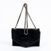 RRP £2,500 Chanel Vintage CC Stitch Square Mini Flap Shoulder Bag Black - AAR3684 - Grade A - Please