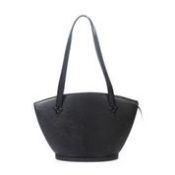 RRP £1,280 Louis Vuitton St-Jacques Long Straps Shoulder Bag Black - AAR4537 - Grade A - Please