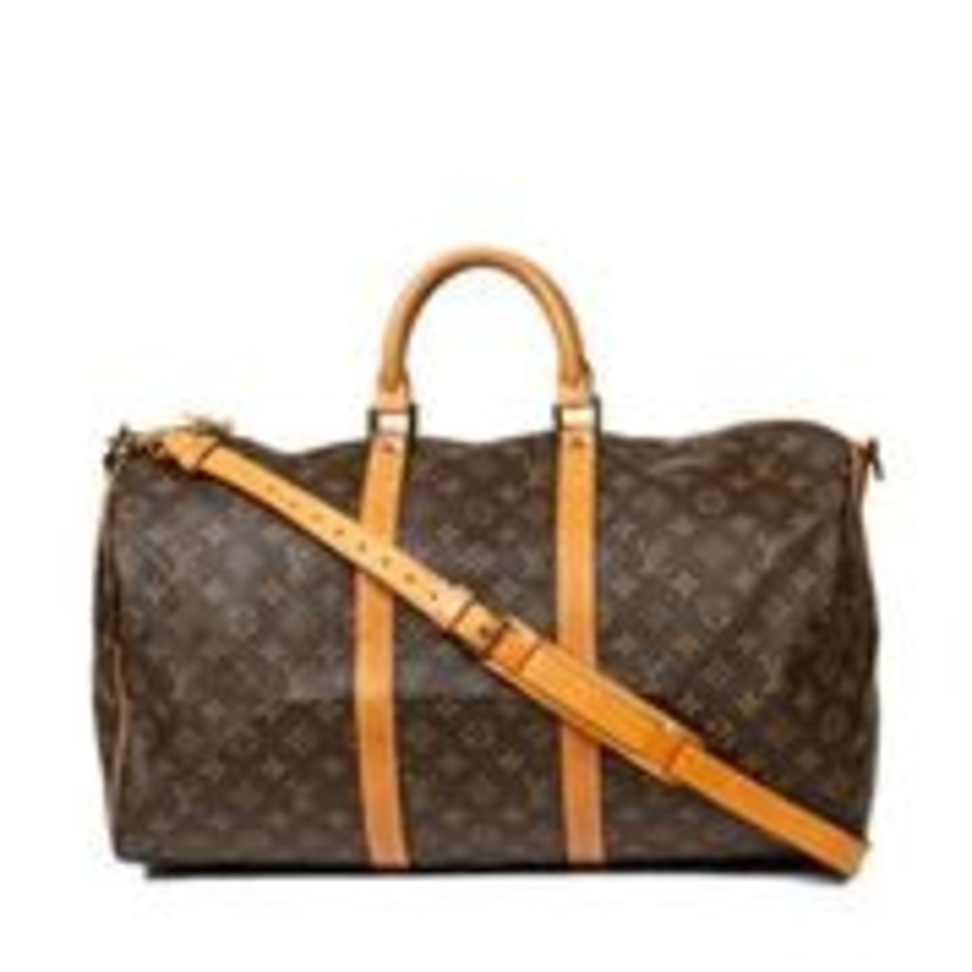 RRP £1,340 Louis Vuitton Keepall Bandouliere Travel Bag Brown - AAR6145 - Grade AB - Please