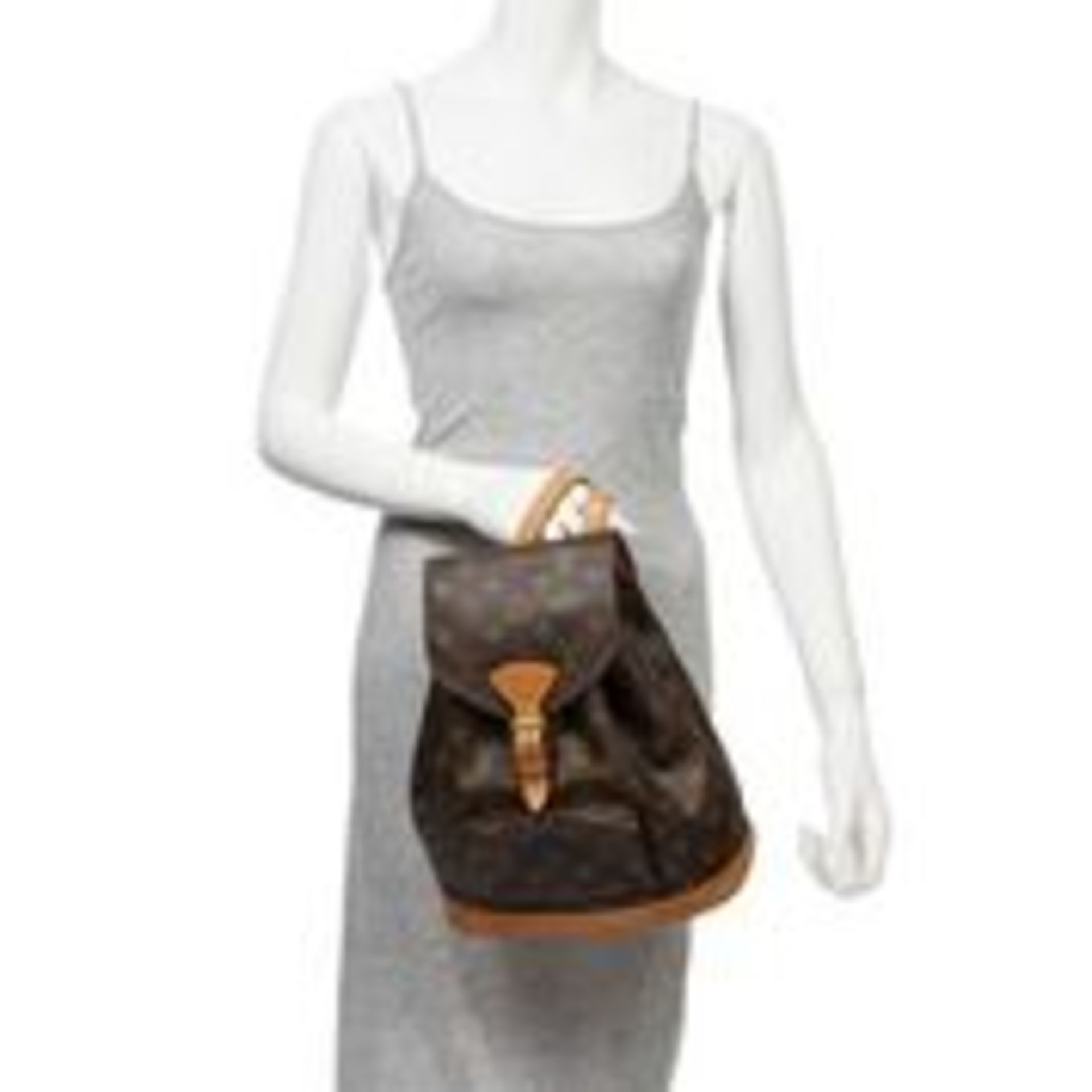 RRP £1,450 Louis Vuitton Montsouris Shoulder Bag Brown - AAR4723 - Grade AB - Please Contact Us