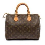 RRP £910 Louis Vuitton Speedy Handbag Brown - AAP4697 - Grade AB - Please Contact Us Directly For
