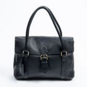 RRP £735 Fendi Ltd. Ed. ""1925 Selleria Lavorazione Collection"" Linda Tote Shoulder Bag Black -