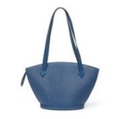 RRP £1,280 Louis Vuitton St-Jacques Long Straps Shoulder Bag Blue - AAR4708 - Grade A - Please
