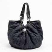 RRP £2,200 Chanel CC Logo Denim Stretch Spirit Cabas Tote Shoulder Bag Blue Denim - AAQ4124 -