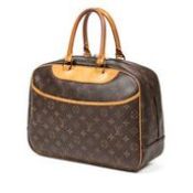 RRP £1,150 Louis Vuitton Deauville Handbag Brown - AAQ0044 - Grade B - Please Contact Us Directly