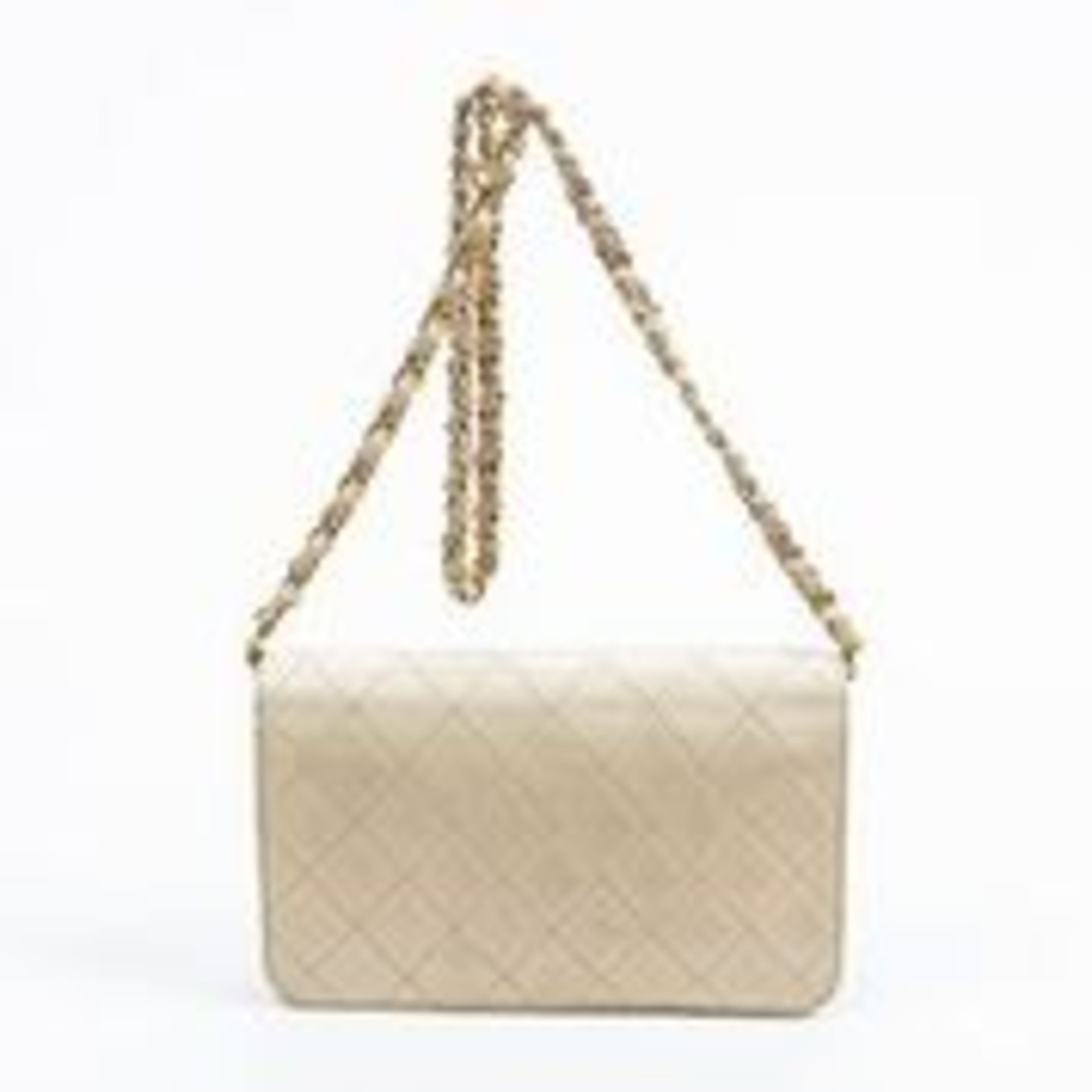 RRP £3,290 Chanel Mademoiselle Full Flap Shoulder Bag Beige - AAR4120 - Grade A - Please Contact - Image 2 of 5