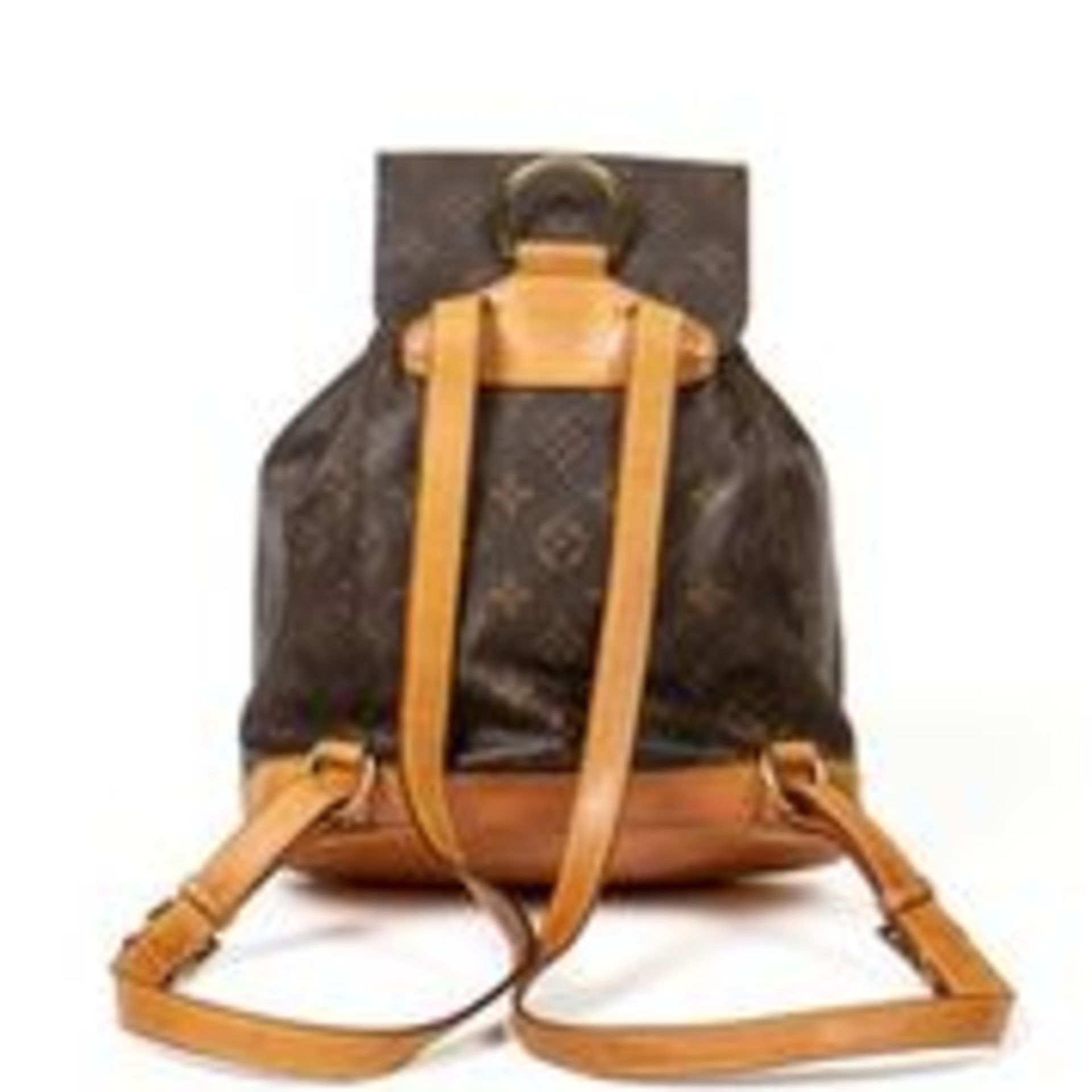 RRP £1,450 Louis Vuitton Montsouris Shoulder Bag Brown - AAR4723 - Grade AB - Please Contact Us - Image 3 of 3