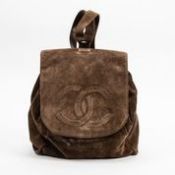 RRP £3,900 Chanel Vintage CC Logo Drawstring Backpack Brown - AAR3499 - Grade A - Please Contact