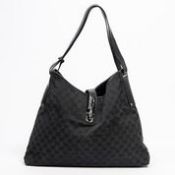 RRP £540 Gucci Large Shoulder Bag Black - AAP2257 - Grade AB - Please Contact Us Directly For