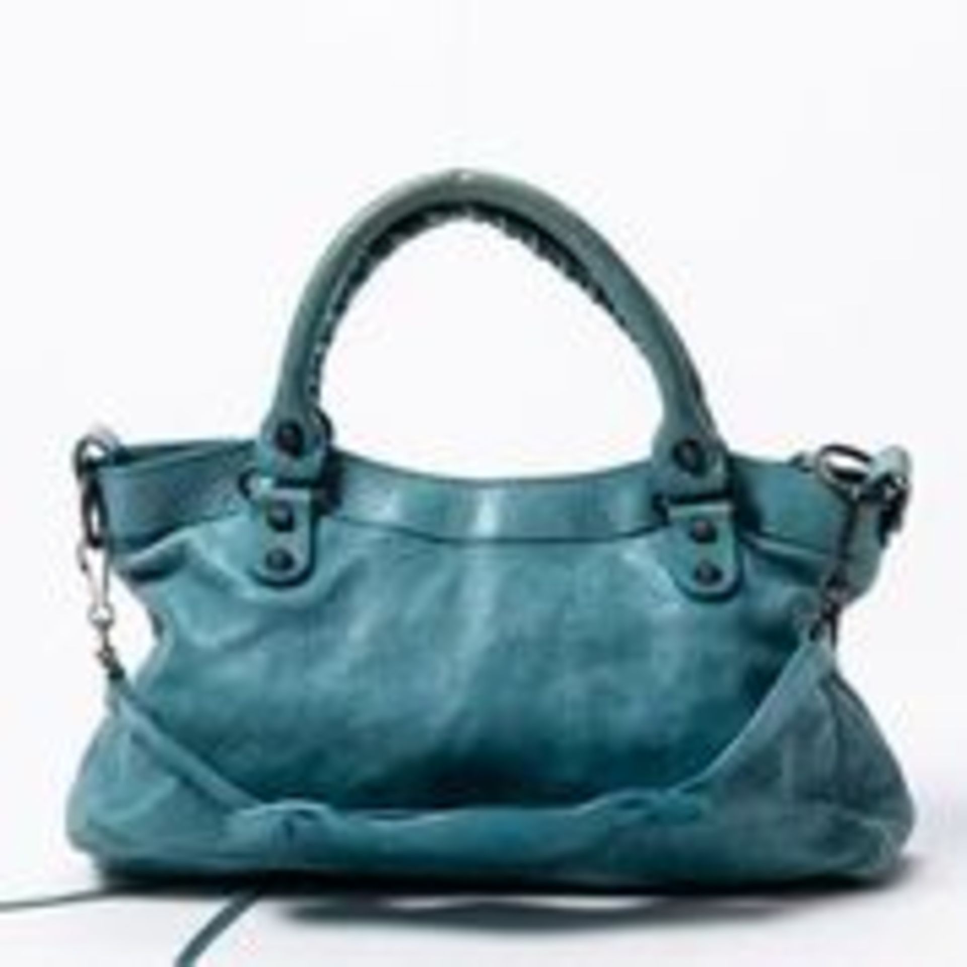 RRP £1,550 Balenciaga Arena First Shoulder Bag Blue - AAP8613 - Grade A - Please Contact Us Directly - Image 2 of 5