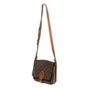 RRP £970 Louis Vuitton Cartouchiere Shoulder Bag Brown - AAO7393 - Grade B - Please Contact Us