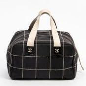 RRP £2,200 Chanel Lax Line Bowler Bag Black - AAQ9494 - Grade A - Please Contact Us Directly For