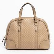 RRP £1,100 Gucci Small Nice Top Handle Hand Bag Beige - AAP2251 - Grade A - Please Contact Us
