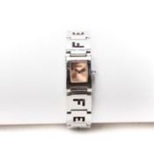 RRP £1,100 Fendi 3150L Watch Silver/Pink - AAR3166 - Grade A - Please Contact Us Directly For