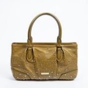 RRP £1,200 Burberry Large Studded Tote Shoulder Bag Olive - AAR5778 - Grade A - Please Contact Us