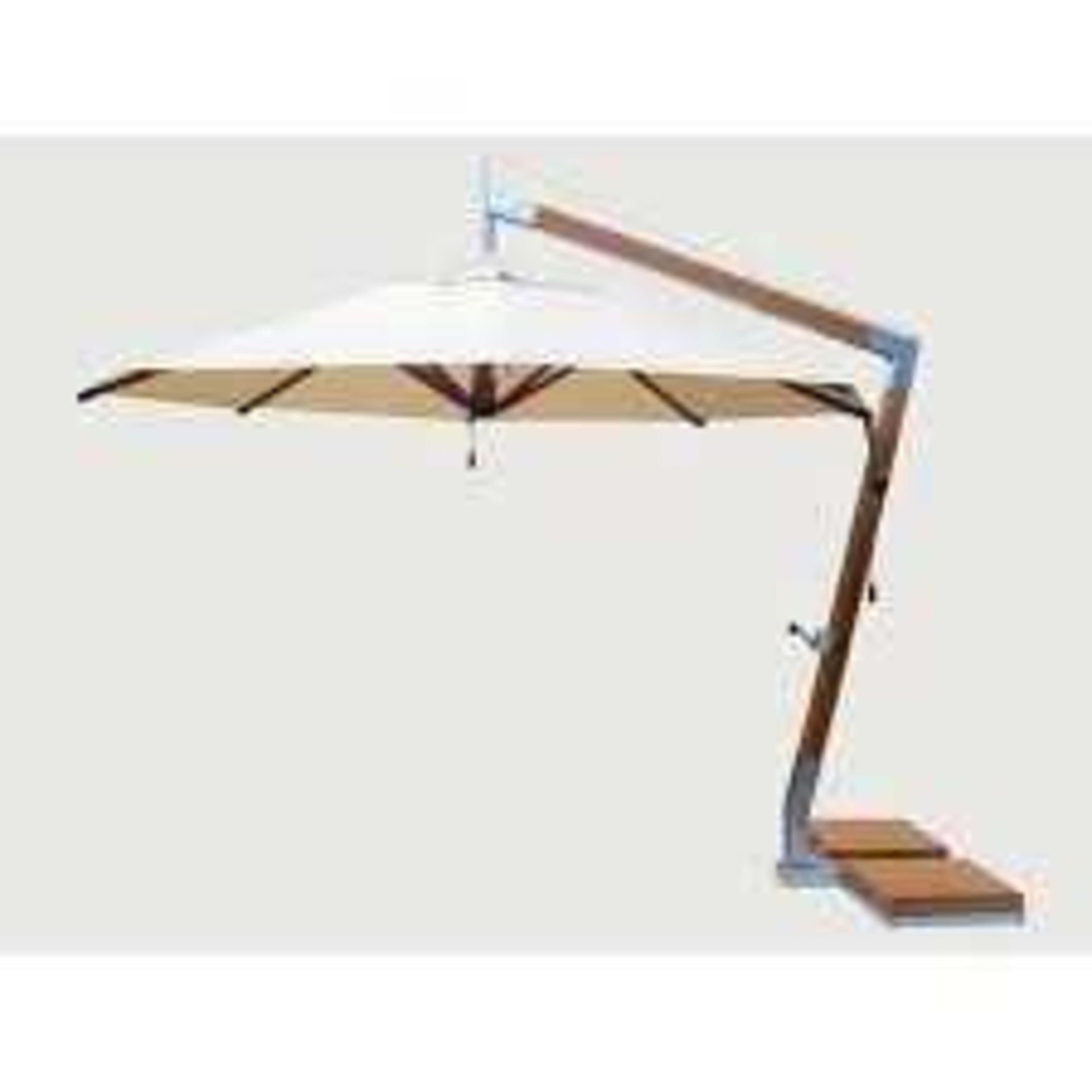 RRP £140 Boxed 2.7M Garden Parasol (Appraisals Available On Request) (Pictures For Illustration
