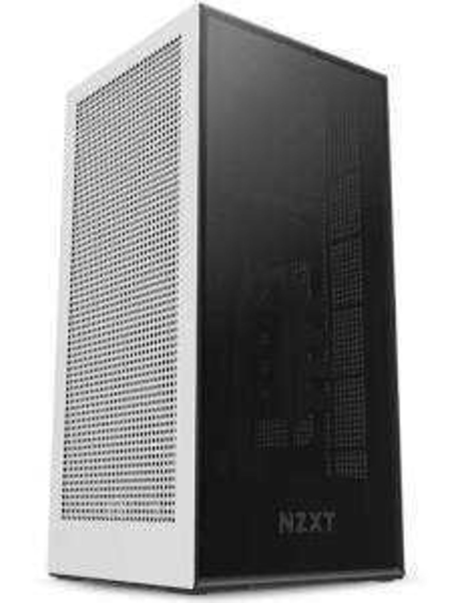 RRP £260 Boxed Nzxt H1 Mini Itx Case With Psu Aio And Riser Card (Appraisals Available On