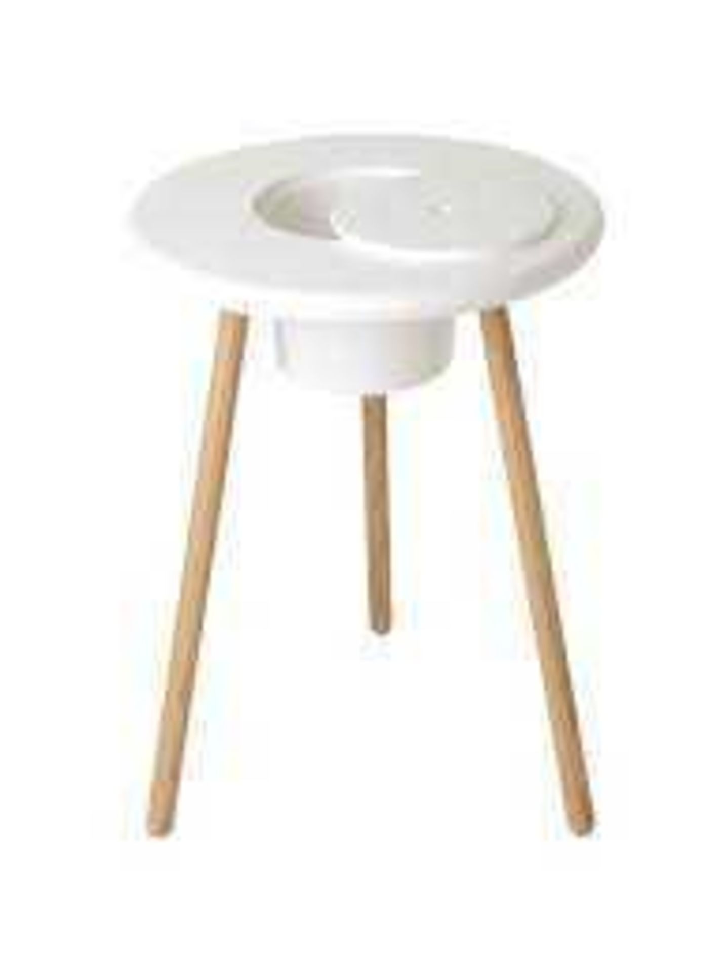 RRP £100 Boxed Umbra Sprout Mini Side Table With Planting Vessel 2.140 (Appraisals Available On