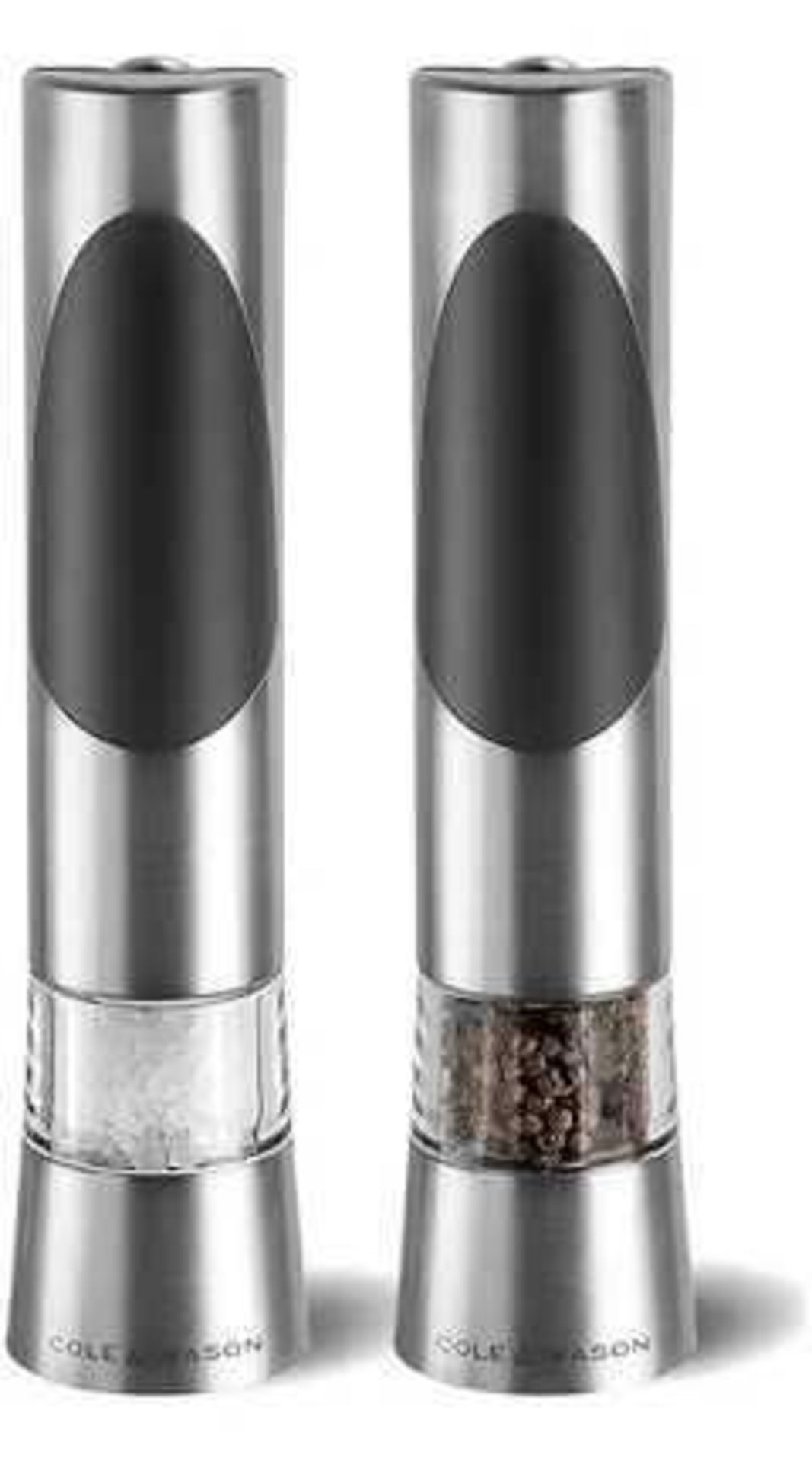 RRP £120 Lot To Contain 2 Boxed Coal And Mason Richmond Electronic Salt And Pepper Mills 158533