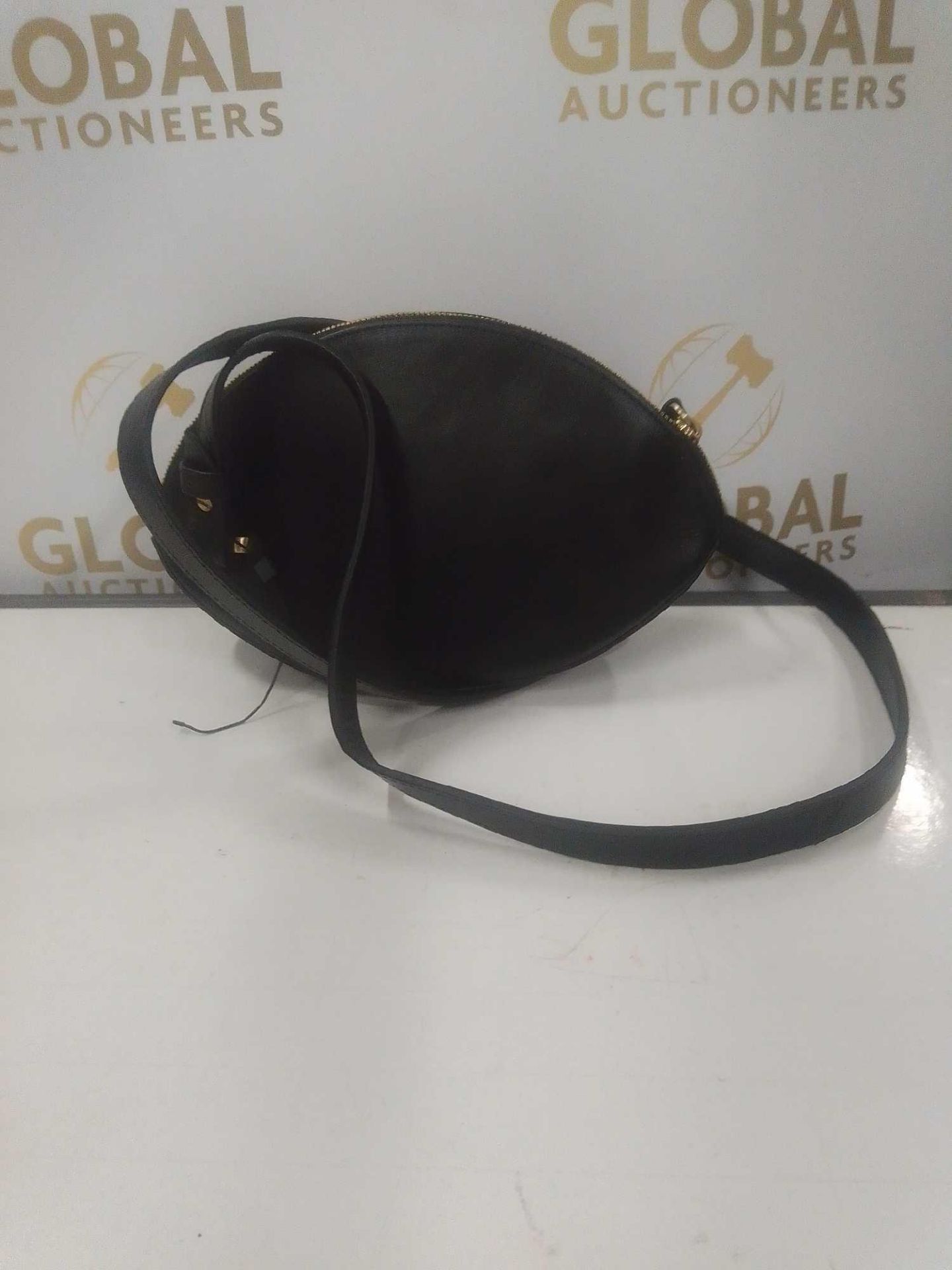 *RRP £80 John Lewis And Partners Tilda Black Leather Cross Body Bag 2.143 (Appraisals Available On