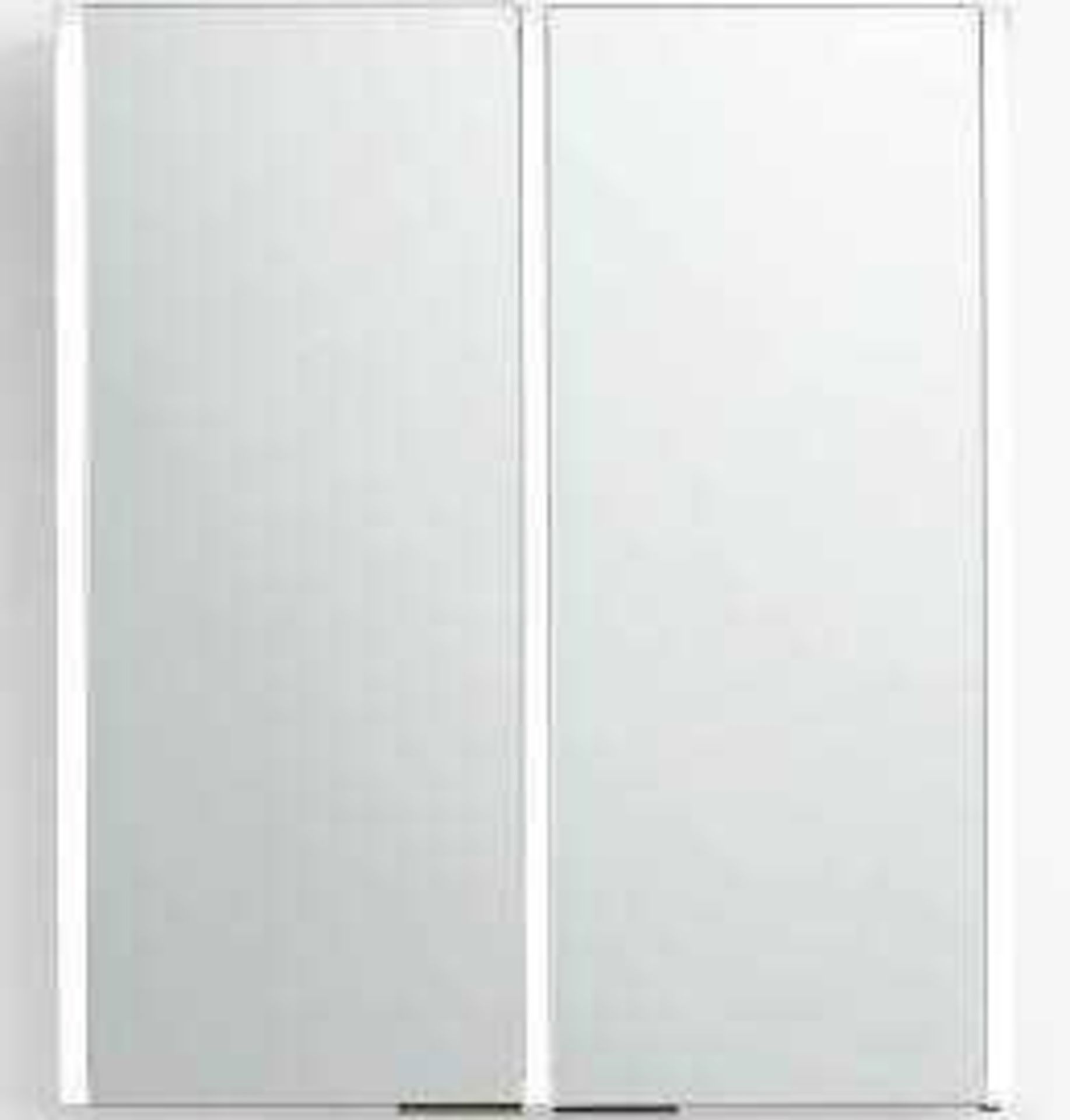 RRP £450 Boxed John Lewis And Partners Double Door Led Illuminated Bathroom Cabinet 21.151 (