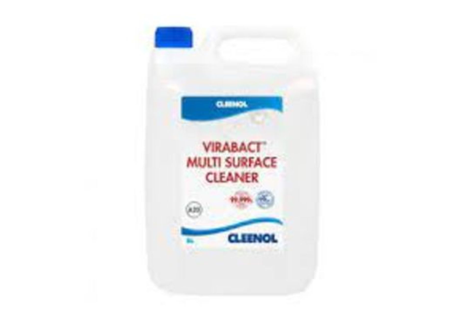 RRP £2400 Pallet To Contain 120 5 Litre Bottles Of Virabact Multi Surface Cleaner (Appraisals