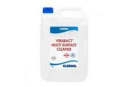 RRP £2400 Pallet To Contain 120 5 Litre Bottles Of Virabact Multi Surface Cleaner (Appraisals