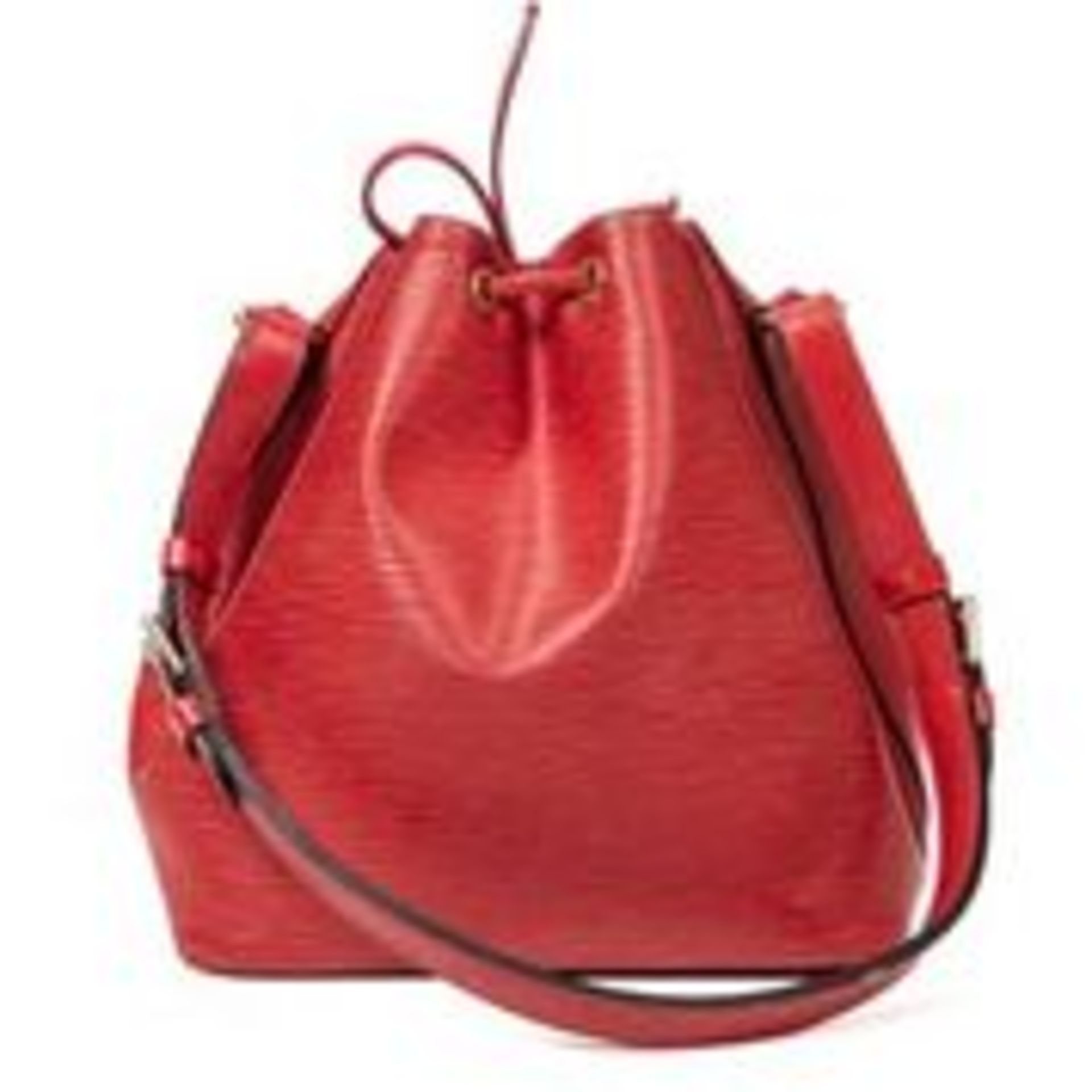 RRP £1,450 Louis Vuitton Noe Shoulder Bag Red - AAR4950 - Grade A - Please Contact Us Directly For - Image 2 of 3