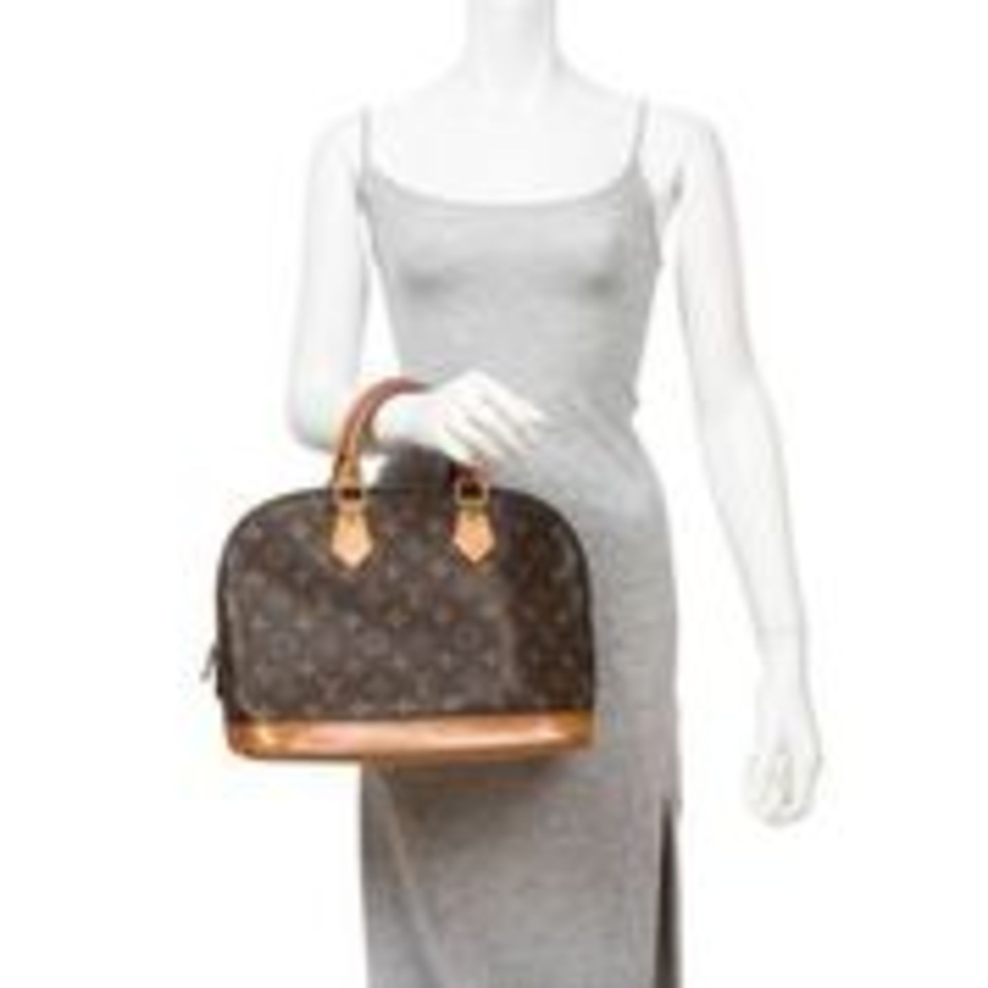 RRP £1,380 Louis Vuitton Alma Handbag Brown - AAR0647 - Grade AB - Please Contact Us Directly For - Image 2 of 5