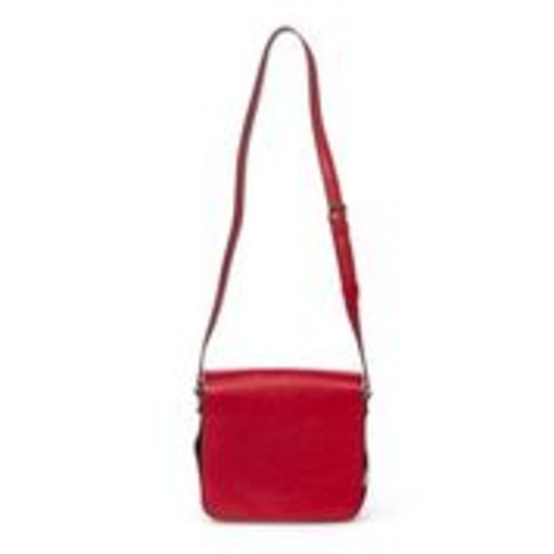 RRP £1,170 Louis Vuitton Cartouchiere Black Stitching Shoulder Bag Red - AAR5028 - Grade AB - Please - Image 2 of 2