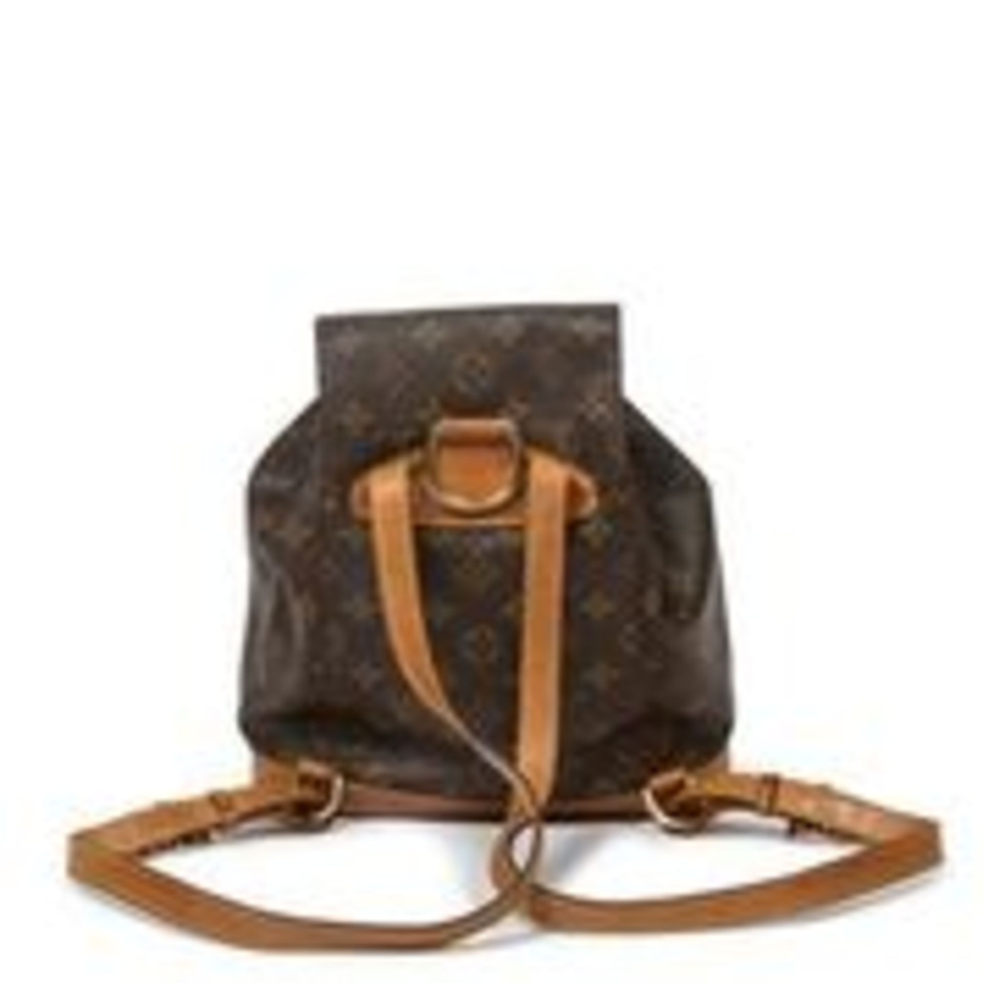 RRP £1,450 Louis Vuitton Montsouris Backpack Brown - AAQ0448 - Grade B - Please Contact Us - Image 2 of 2