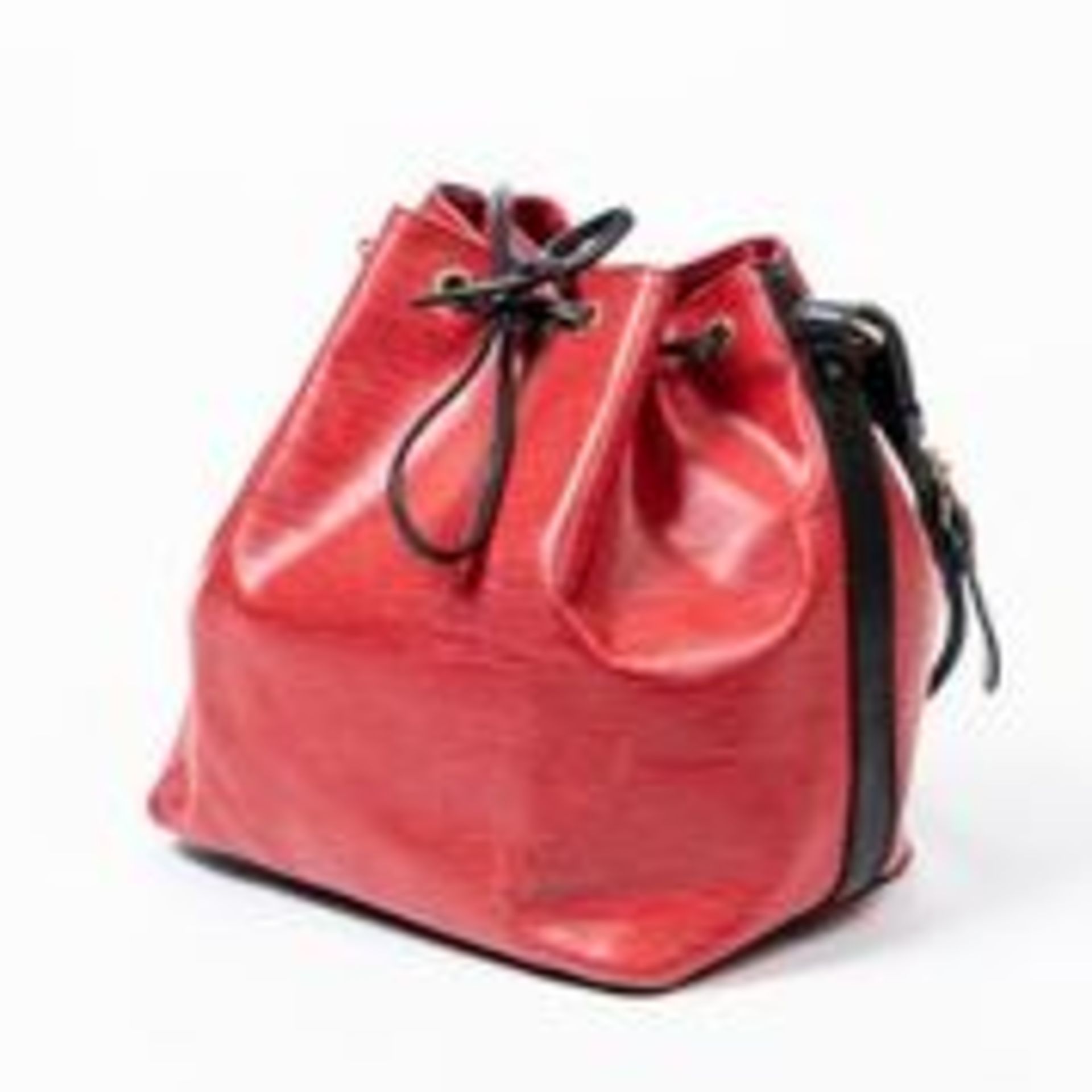 RRP £1,450 Louis Vuitton Noe Bicolor Shoulder Bag Red/Black - AAR4668 - Grade AB - Please Contact Us