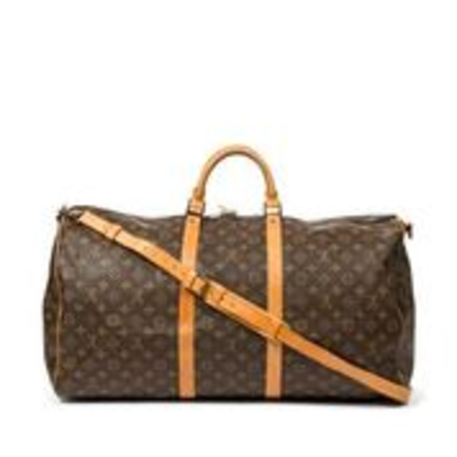 RRP £1,380 Louis Vuitton Keepall Bandouliere Travel Bag Brown - AAR3622 - Grade A - Please Contact