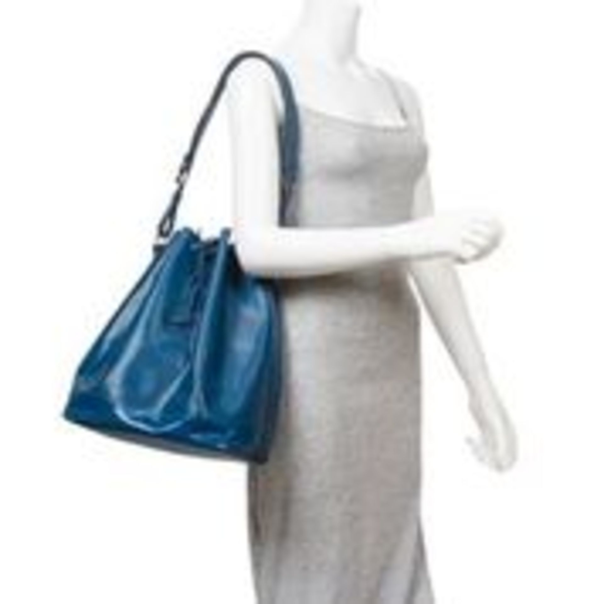 RRP £1,700 Louis Vuitton Noe Shoulder Bag Blue - AAO3419 - Grade AB - Please Contact Us Directly For - Image 2 of 3