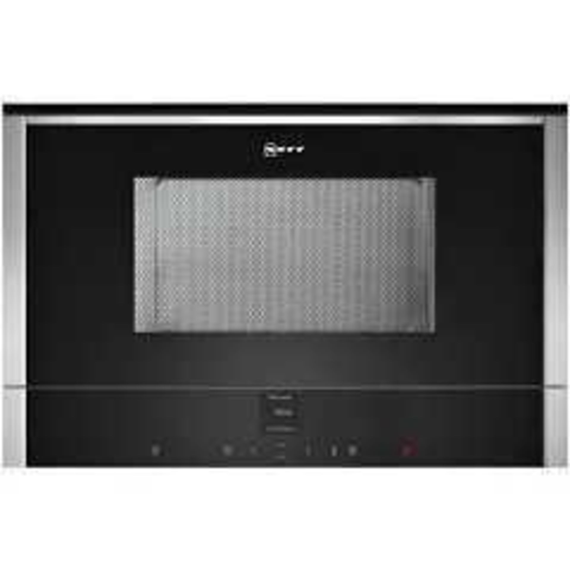 RRP £580 Boxed Neff C17Wr00Nob Black Stainless Steel Integrated Microwave 3003074 (Appraisals